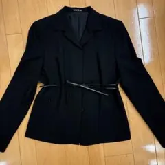 コムサデモード　スーツ　ブラック　スカート