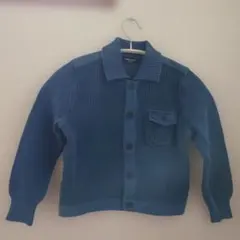 COMME CA ISM カーディガン 120A 青