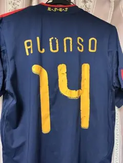 スペイン代表 アロンソ 14番 シャツ adidas