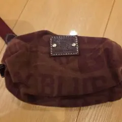 BURBERRY BLUE LABEL ポーチ ブラウン　化粧ポーチのサムネイル