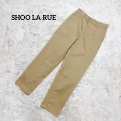 シューラルー　スラックス　ベージュ　テーパードパンツ　Mサイズ　ウエストゴム