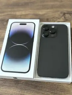 【美品】Apple iPhone 14 pro 128GB スペースブラック