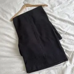 WYM BREEZE TWEED DEEP TUCK BAGGY SLACKS