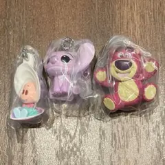 ディズニーキャラクター　カラーコレクションチャーム～purple～　3点