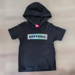 BABYDOLL ホログラムロゴ Tシャツ 110