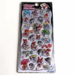 新品未使用　正規品 プチドロップステッカー パワーパフガールズ 新品 パワパフ