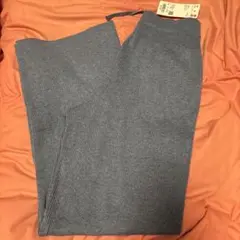 ユニクロ ウォッシャブルニットリブパンツ