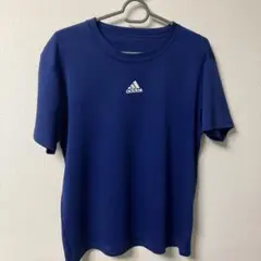 adidas トレーニングウェア　スポーツウェア　半袖　ブルー