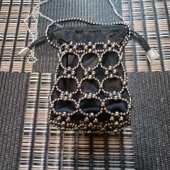 ビーズメッシュデザイン パーティーバッグ