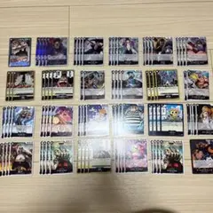 ワンピースカードゲーム　新弾　黒ひげデッキ　黒デッキパーツ