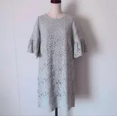 ユナイテッドアローズギャザースリーブレースワンピース21,600円