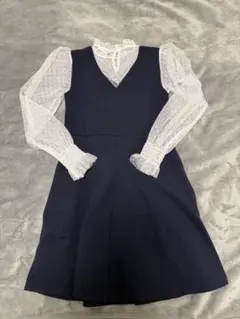 美品 ワンピース134cm Zara ザラキッズ　ピアノ　発表会　春服