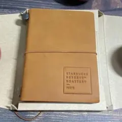 トラベラーズノート スターバックス ロースタリー パスポートサイズ キャメル