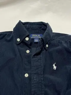 Polo Ralph Lauren ネイビー コーデュロイシャツ 3T