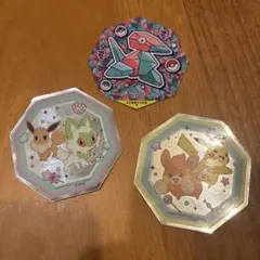ポケモン 八角形ステッカー 3枚セット