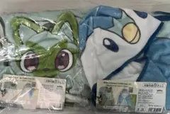 ポケモンくじ E賞 ポンチョブランケット ポッチャマ 90cm 2枚セット