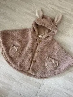 うさ耳付き ポンチョ