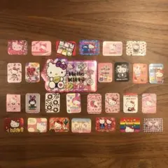 サンリオ ハローキティ フレークシール 28枚 平成レトロ 当時物