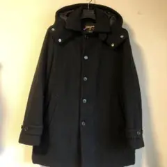 RAINCHEETAH レインチーターハリスツィードフードコート黒Sサイズ