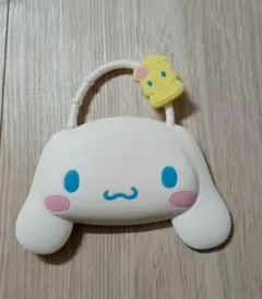 シナモロール　ミラー　鏡　チャーム　サンリオ　美品　シリコン