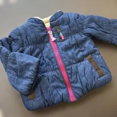 デニム調中綿コート 80cm BiquetteClub