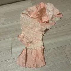 ピンクの帯揚げ　目立つ汚れなどないです　箱無し