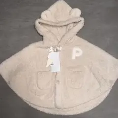 新作♡新品タグ付き♡ジェラートピケ♡ベビーポンチョ♡70-80サイズ