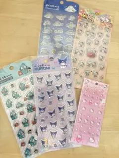 サンリオ ぷくっとシール、タイルシール