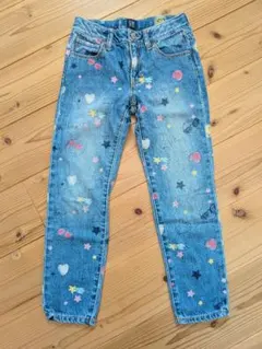 GAP DENIM ギャップ 120cm デニム 落書き風