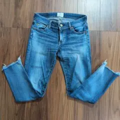 ♪ungrid♪アングリッド 裾切りっぱなしスキニーパンツ　サイズ24