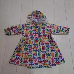 車柄レインコート Kids Foret キッズフォーレ Ｓ（90〜100）