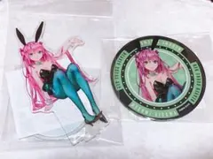 天獄からの雷鳴 逢川惠 異界展 壓克力立牌 限定杯墊