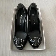 Diana 黒 パンプス ハイヒール 約8cm