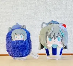 ブルアカ　ブルーアーカイブ　くるみたぴぬい　砂狼シロコ　まとめ売りのサムネイル