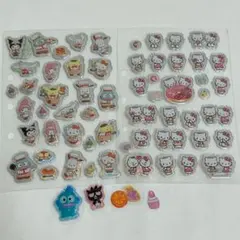 サンリオ　ぷくっとシール　キャンドゥ　ハンギョドンうるちゅるおすそ分け付き