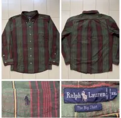 90s ralph lauren ラルフローレン big shirt シャツ M