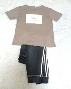 【上下セット】キッズ　Ｔシャツ＆パンツセット　150cm