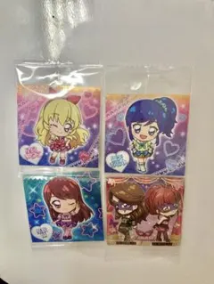 アイカツにふぉるめーしょん【ソレイユ&マスカレード】ステッカー4枚セット