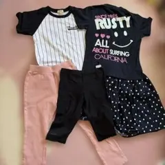 RUSTY Tシャツ他 子供服セットのサムネイル