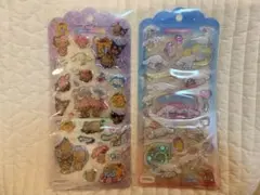 ドロップジュエリーシール　シナモロール　日焼けサンリオキャラクターズ2枚セット