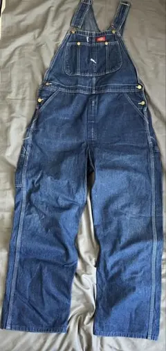 Dickiesデニムオーバーオール