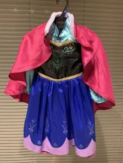 アナと雪の女王風ドレス 100cm アナと雪の女王風ドレス 100cm アナと雪の女王風ドレス 100cm