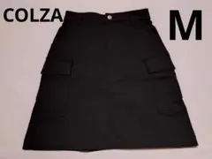 COLZA　タイトスカート　ブラック　黒　サイドポケット付き　Мサイズ