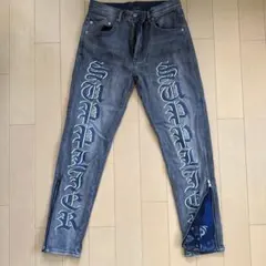 美品/Supplier /メンズ/グレー デニムパンツ S