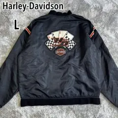 最終値下げHarley-Davidson スカジャン ブラック/ピンク 最終値下げHarley-Davidson スカジャン ブラック/ピンク - メルカリ