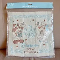 東京ディズニーシー 25周年 スパークリング・ジュビリー ミニタオル