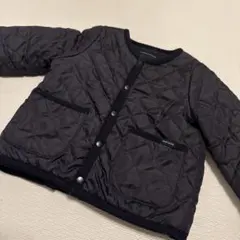 quoti ネイビー キルティングジャケット90cm