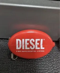 DIESEL ディーゼル ラバー コインケース 小銭入れ レッド