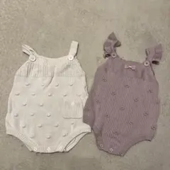 ベビー ロンパース ニット