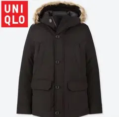 ✨未使用品✨UNIQLO ノンキルトダウンジャケット ブラック M 肉厚